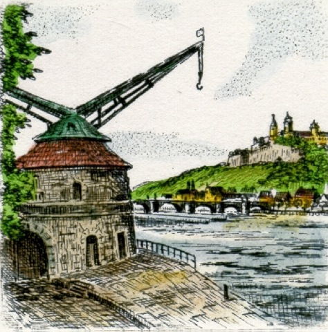 Würzburg, Der Alte Kranen