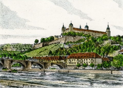 Würzburg, Festung Marienberg