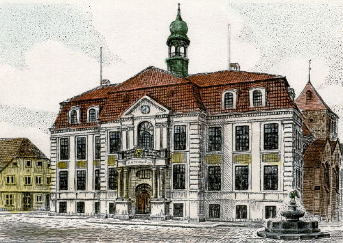 Teterow, Rathaus