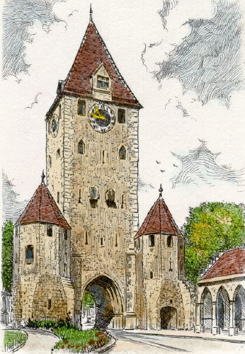 Regensburg, Ostentor