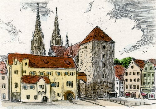 Regensburg, Alter Kornmarkt