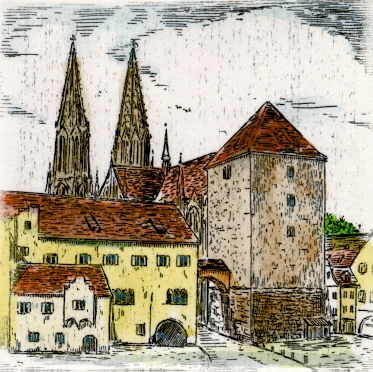 Regensburg, Alter Kornmarkt
