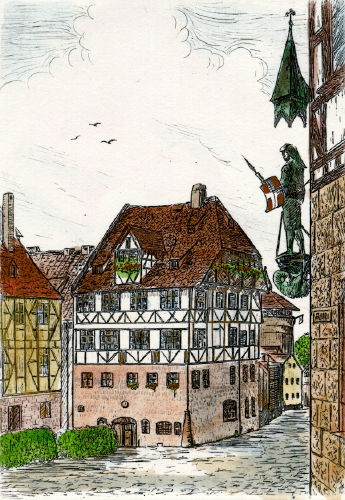 Nürnberg, Dürer Haus