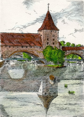 Nürnberg, Kettensteg