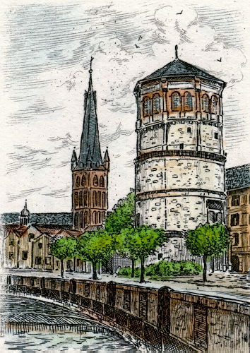 Düsseldorf, Schloßturm