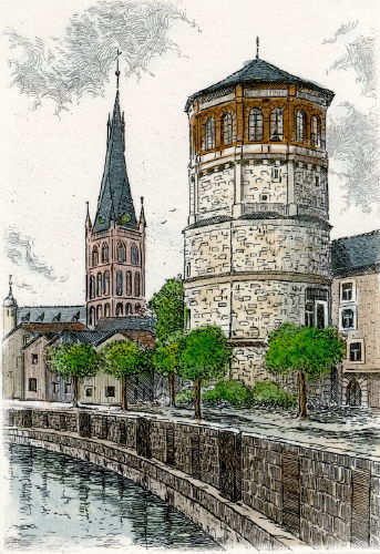 Düsseldorf, Schloßturm