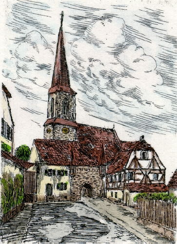 Wendelstein, Kirchplatz