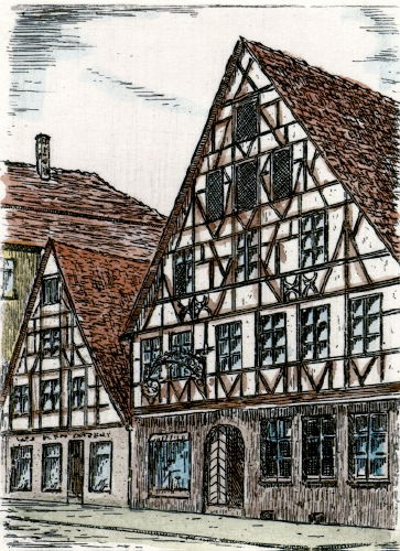 Schwabach, Gasthaus Weißes Lahm