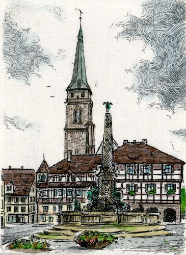 Schwabach, Marktplatz