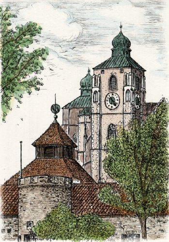 Ingolstadt, An der Stadtmauer