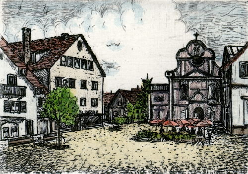 Immenstadt, Klosterplatz