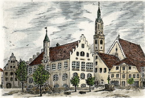 Schrobenhausen, Marktplatz