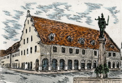 Wertingen, Marktplatz