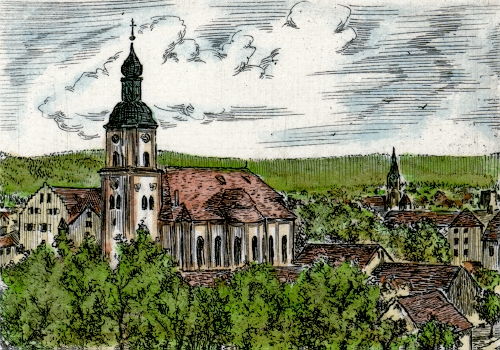 Tiengen, Barockkirche