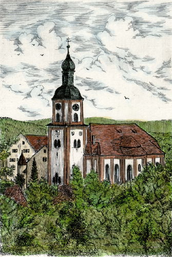 Tiengen, Barockkirche