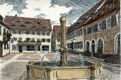 Müllheim, Marktplatz