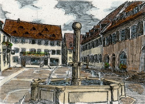 Müllheim, Marktplatz