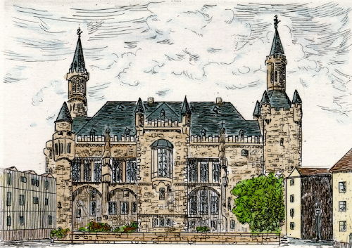 Aachen, Rathaus