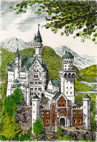 Neuschwanstein, Schloß