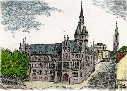 Gelsenkirchen, Oberes Rathaus