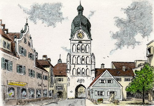 Erding, Schöner Turm