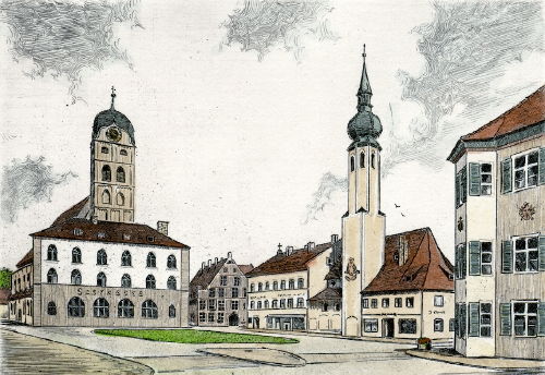 Erding, Schrannenplatz