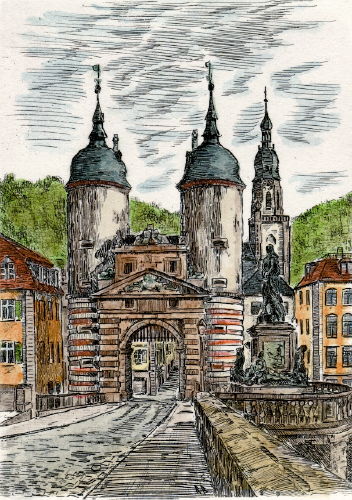 Heidelberg, Brückentor