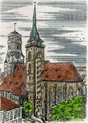 Stuttgart, Stiftskirche