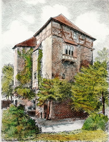 Nienburg, Stockturm