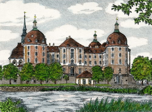 Dresden, Schloß Moritzburg