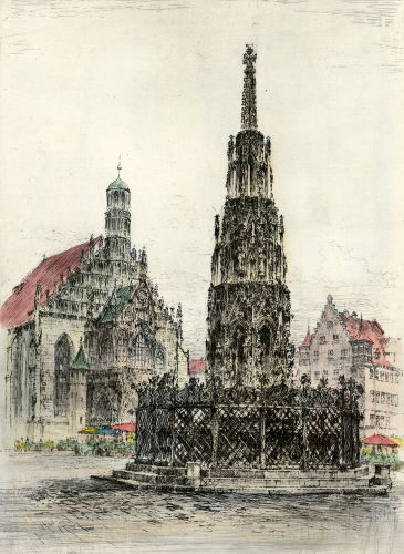 Nürnberg, Schöner Brunnen