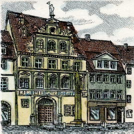 Erfurt, Haus "Zum Roten Ochsen"