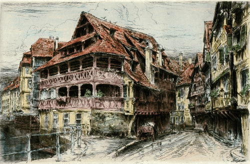 Straßburg, Altes Gerberhaus
