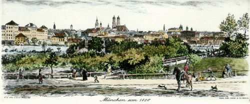 München, um 1830