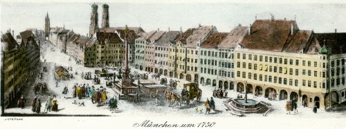 München, um 1750