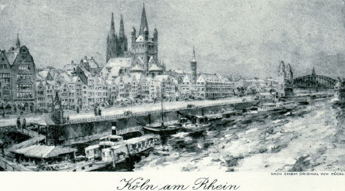 Köln, Rheinansicht