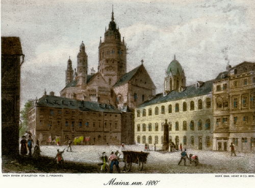 Mainz, um 1800