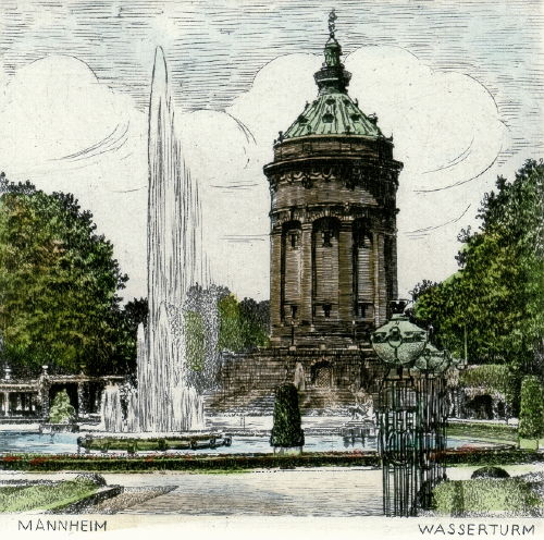 Mannheim, Wasserturm