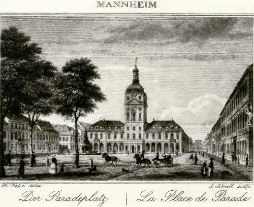 Mannheim, Der Paradeplatz