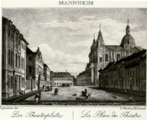 Mannheim, Der Theaterplatz