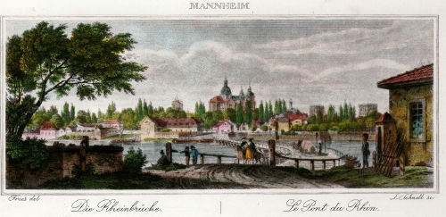 Mannheim, Die Rheinbrücke