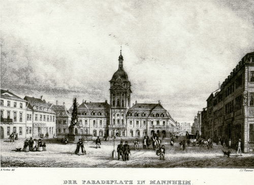 Mannheim, Der Paradeplatz