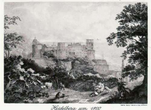 Heidelberg, um 1800