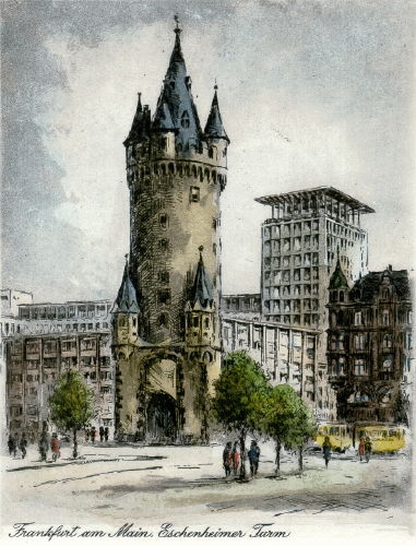 Frankfurt, Eschenheimer Turm