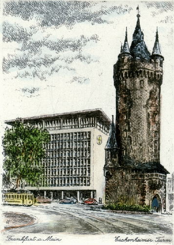 Frankfurt, Eschenheimer Turm