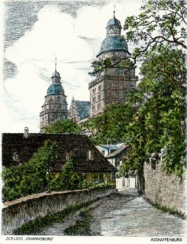 Aschaffenburg, Schloß Johannisburg