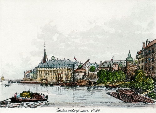 Düsseldorf, um 1780