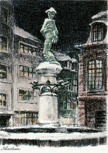 Aachen, Brunnen