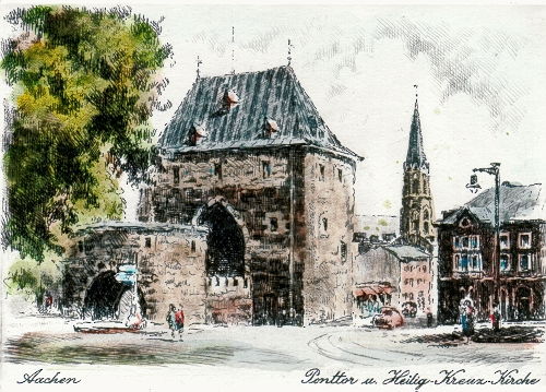 Aachen, Heilig Kreuz Kirche