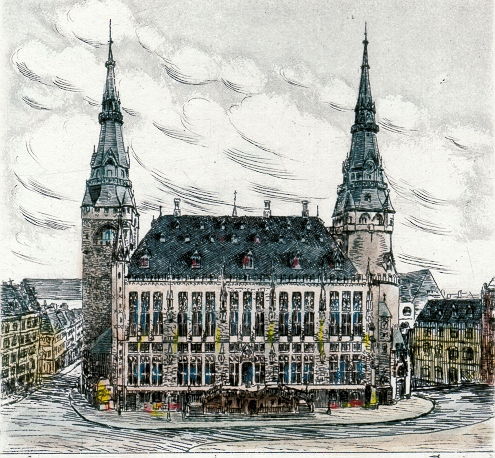 Aachen, Rathaus